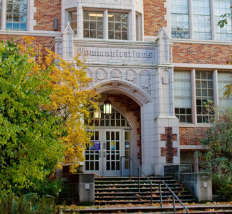 Photo of the UW Communications Building